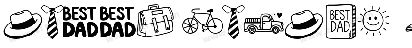 Happy Father’s Day字体转换 Happy Father’s Day字体转换